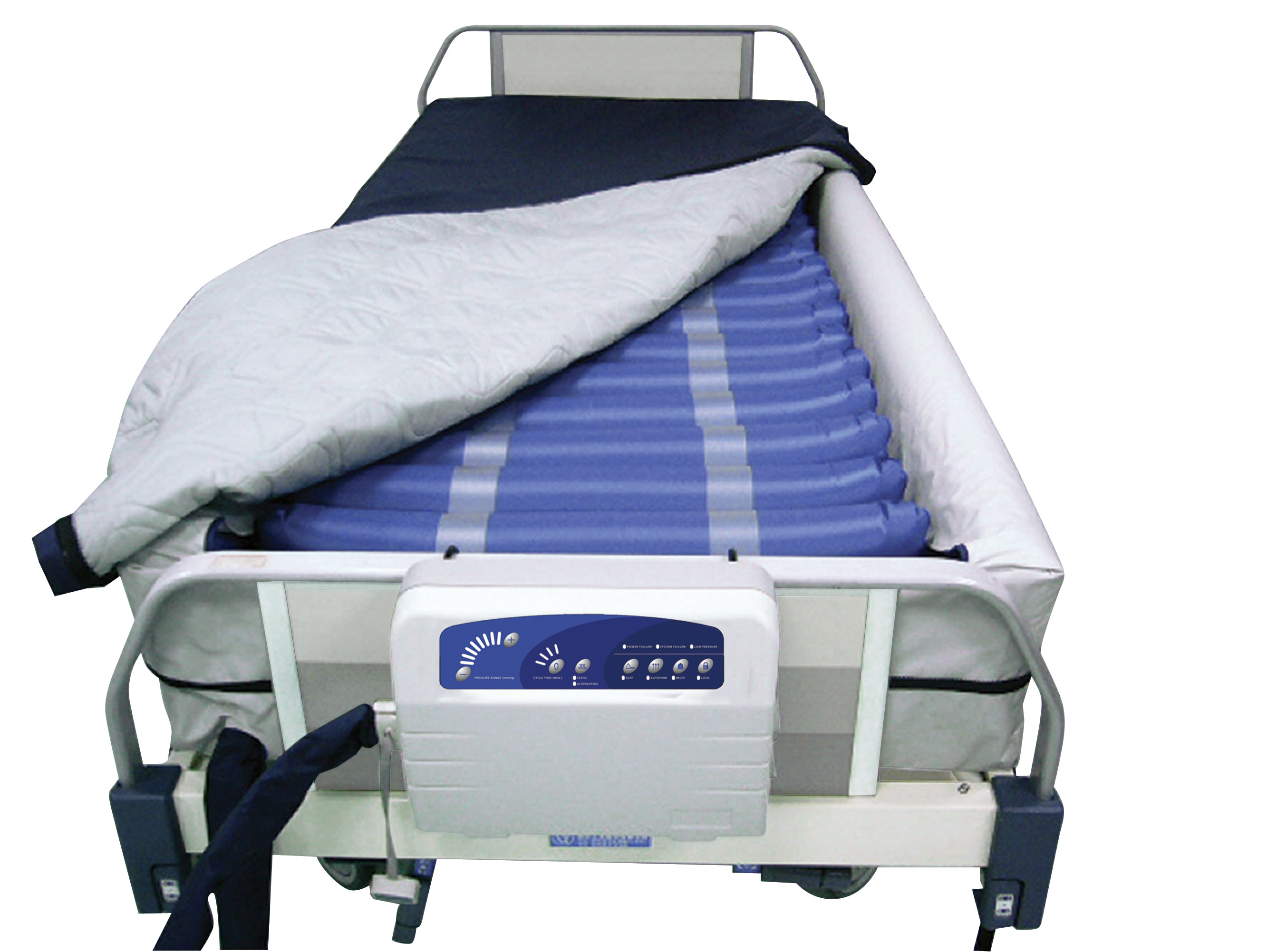 low air loss pressure mattress for workers comp